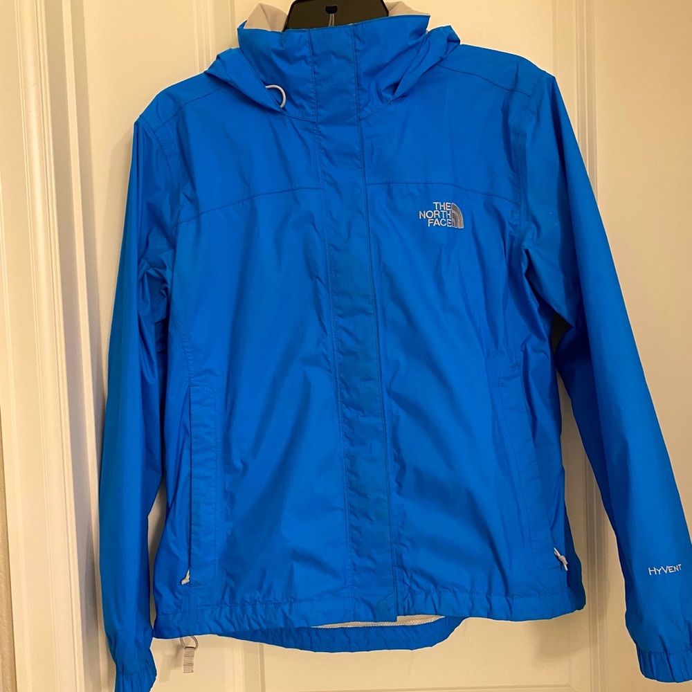 North Face raincoat